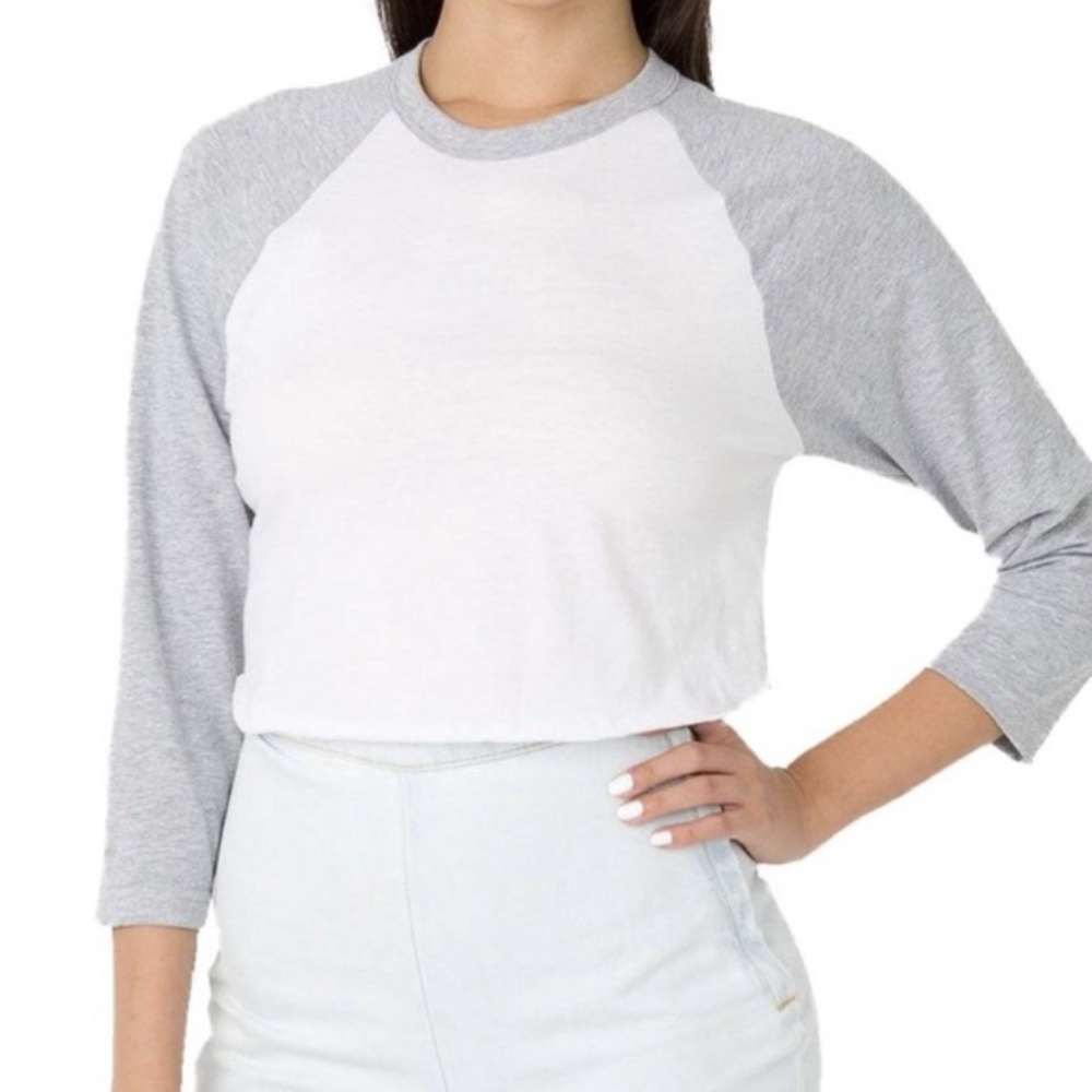 American Apparel Baseball Tee